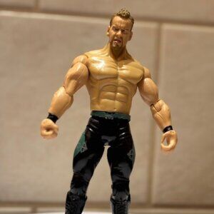 WWE Deluxe Aggression series 22 Christian Cage Jakks action figure WWF 2003